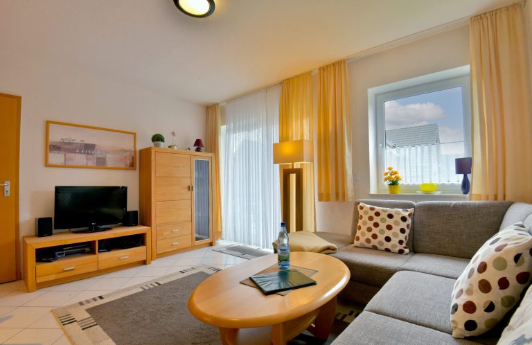 Übersichtsfoto Wohnzimmer Wohnung 3.3